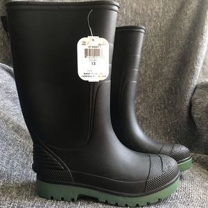 Toddler Rain Boots- Black (Sz 13) - NWT